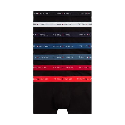 боксерки,мъжко,бельо,tommy,hilfiger,um0um03895,trunk,boxers,7,units,black,(multicolour)