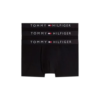 боксерки,мъжко,бельо,tommy,hilfiger,um0um03900,trunk,boxers,3,units,black,(black,black,black)