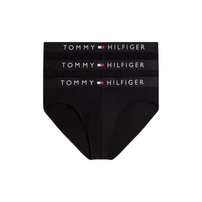 боксерки,мъжко,бельо,tommy,hilfiger,um0um03905,brief,boxers,3,units,black,(black,black,black)