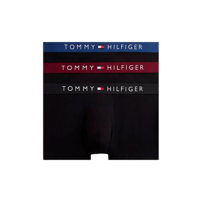 боксерки,мъжко,бельо,tommy,hilfiger,um0um03908,trunk,boxers,3,units,black,(dp,rge,black,blue,jean)