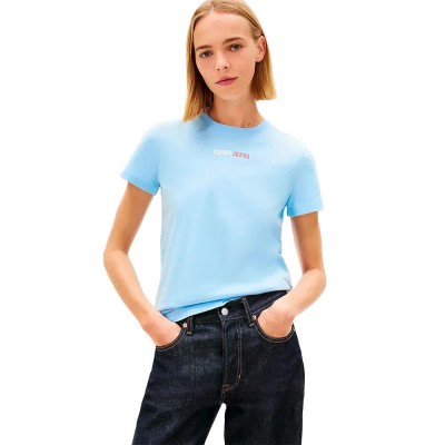 тениска,мъжки,тениски,дамски,тениски,tommy,jeans,essential,logo,2,short,sleeve,t,shirt,blue,(light,powdery,blue)