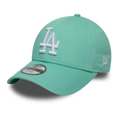 юношеска,шапка,всички,шапки,new,era,9forty,mlb,los,angeles,youth,junior,cap,green,(green,white)