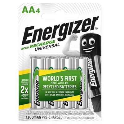 батерии,energizer,hr6,e301376000,1300,mah,rechargeable,battery,4,units,clear,(silver,green)