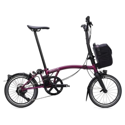 пътни,и,градски,велосипеди,brompton,p,line,12s,mid,folding,bike,silver,(amethyst,lacquer,black)