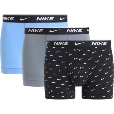 боксерки,мъжко,бельо,nike,nq00ke1284,trunk,boxers,3,units,multicolor,(swoosh,print,cool,grey,uni,blue)