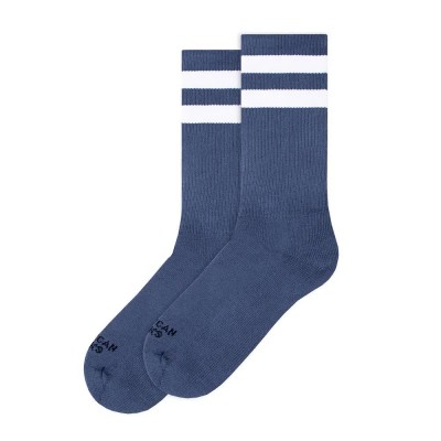 чорапи,мъжки,чорапи,american,socks,eddy,crew,socks,blue,(white,06)
