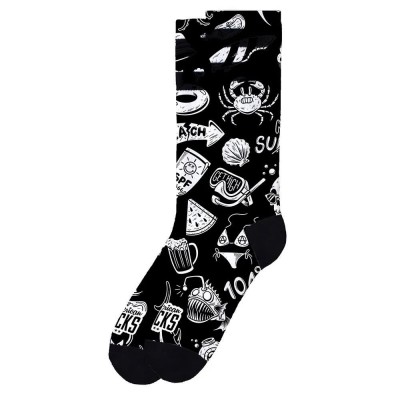 чорапи,мъжки,чорапи,american,socks,hella,hot,crew,socks,black,(multicolour)