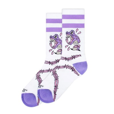 чорапи,мъжки,чорапи,american,socks,snake,bite,crew,socks,white,(multicolour)