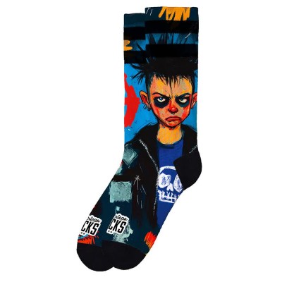 юношески,чорапи,мъжки,чорапи,american,socks,youth,renegade,crew,socks,black,(multicolour)