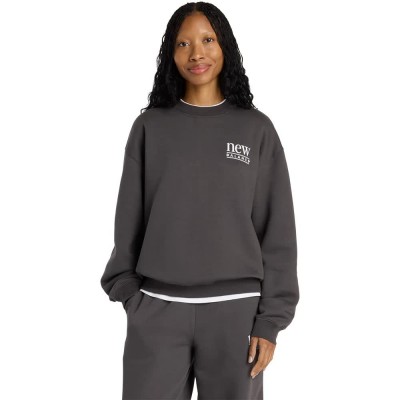 блуза,дамски,блузи,new,balance,reimagined,sweatshirt,grey,(black)