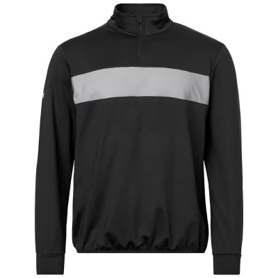 блуза,мъжки,пуловери,abacus,golf,club,midlayer,half,zip,sweatshirt,black,(black,light,grey)