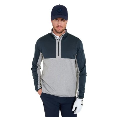 блуза,мъжки,пуловери,abacus,golf,erne,midlayer,half,zip,sweatshirt,grey,(light,greymelange)