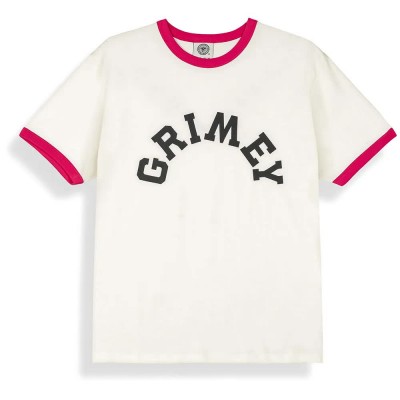 тениска,мъжки,тениски,дамски,тениски,grimey,100,miles,ringer,short,sleeve,t,shirt,white,(off,white)