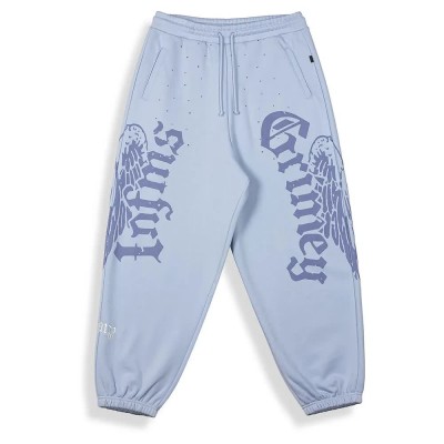 анцуг,мъжки,панталони,дамски,панталони,grimey,chief,watcher,baggy,sweat,pants,blue,(light,blue)