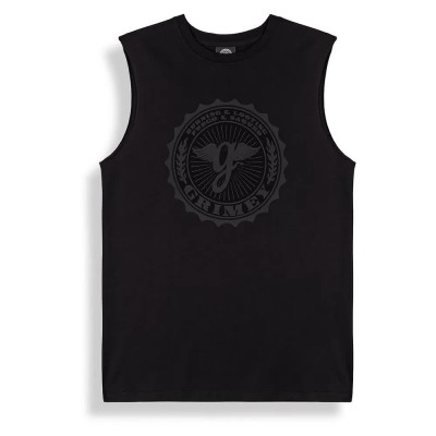 тениска,мъжки,тениски,дамски,тениски,grimey,chief,watcher,sleeveless,t,shirt,black,(black)