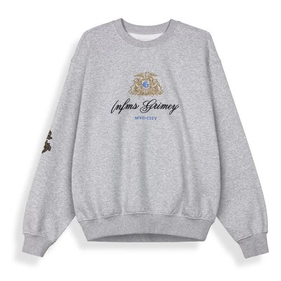 блуза,мъжки,пуловери,дамски,пуловери,grimey,chief,watcher,sweatshirt,grey,(sport,grey)