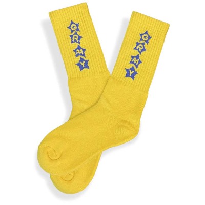 чорапи,мъжки,чорапи,дамски,чорапи,grimey,stardust,socks,yellow,(yellow)