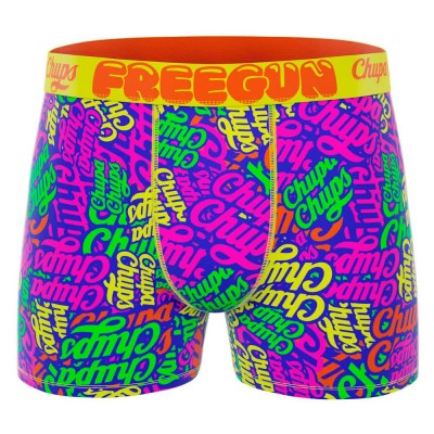 боксерки,мъжко,бельо,freegun,chupa,chups,i,boxers,multicolor,(purple,yellow,green)