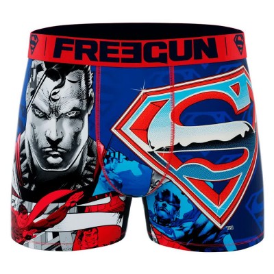 боксерки,мъжко,бельо,freegun,superman,boxers,blue,(blue,red)