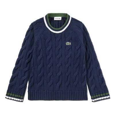 детска,блуза,детски,блузи,lacoste,kids,cable,knit,sweatshirt,blue,(navy)