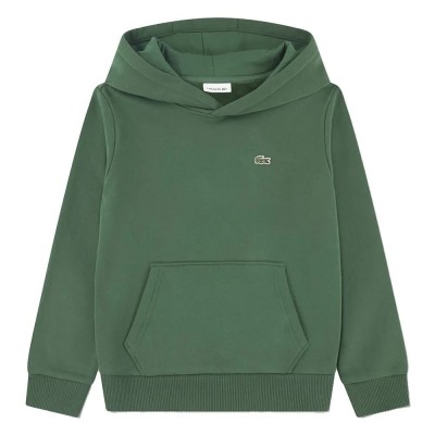 детски,суичър,детски,блузи,lacoste,kids,core,fleece,pullover,hoodie,green,(green)