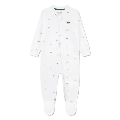 детски,гащеризон,детски,облекла,за,момчета,lacoste,kids,footed,croco,print,long,sleeve,jumpsuit,white,(white)