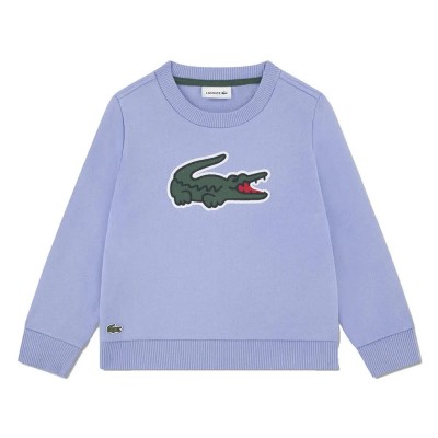 детска,поларена,блуза,детски,блузи,lacoste,kids,pique,applique,fleece,crew,sweatshirt,blue,(delphinium,blue)
