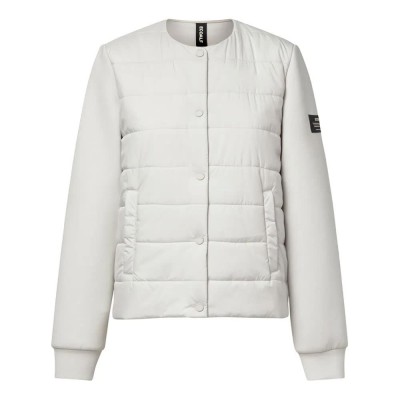 яке,мъжки,якета,дамски,якета,и,палта,ecoalf,ayla,hybrid,jacket,white,(ash)