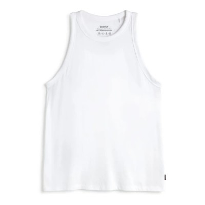 тениска,мъжки,тениски,дамски,тениски,ecoalf,minden,sleeveless,t,shirt,white,(white)