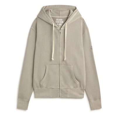 блуза,мъжки,пуловери,ecoalf,rena,full,zip,sweatshirt,beige,(grey)