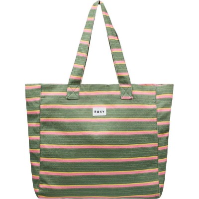 чанта,всички,чанти,roxy,anti,bad,vibes,tote,bag,green,(oil,green,say,it,with,stripes)