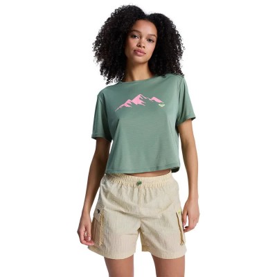 фланелка,с,къс,ръкав,дамски,топове,roxy,boundless,spirit,3,short,sleeve,top,green,(oil,green)