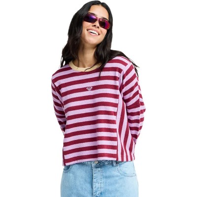 фланелка,с,къс,ръкав,дамски,топове,roxy,daylight,dancer,short,sleeve,top,red,(crocus,petal)