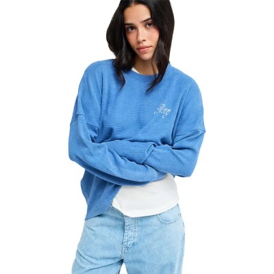 фланелка,с,къс,ръкав,дамски,топове,roxy,eastside,midweight,short,sleeve,top,blue,(dutch,blue)