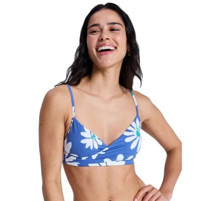 дамски,бански,костюми,roxy,essentials,pt,wrap,bralette,bikini,top,blue,(dutch,blue,flower,soul)