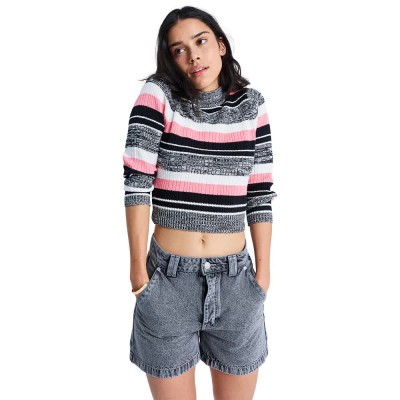 къси,панталони,мъжки,панталони,дамски,панталони,roxy,island,hopper,high,waist,denim,shorts,multicolor,(lava)