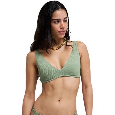 дамски,бански,костюми,roxy,love,elongated,triangle,bikini,top,green,(oil,green)