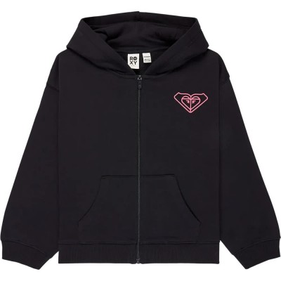 блуза,детски,блузи,roxy,midnight,hike,bruhsed,rg,full,zip,sweatshirt,black,(anthracite)