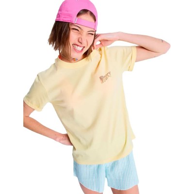 тениска,мъжки,тениски,дамски,тениски,roxy,oceanregular,poster,short,sleeve,t,shirt,yellow,(golden,haze)