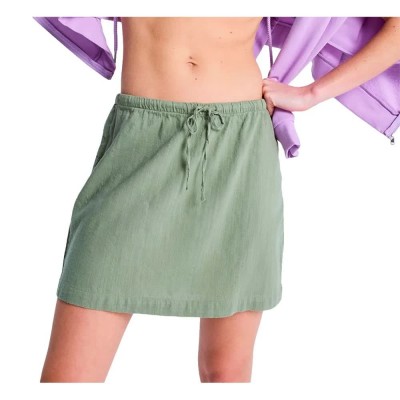 пола,дамски,поли,и,рокли,roxy,over,the,waves,short,skirt,green,(oil,green)