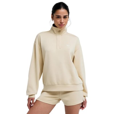 блуза,дамски,блузи,roxy,rise,&,vibe,sweet,full,zip,sweatshirt,beige,(pebble)