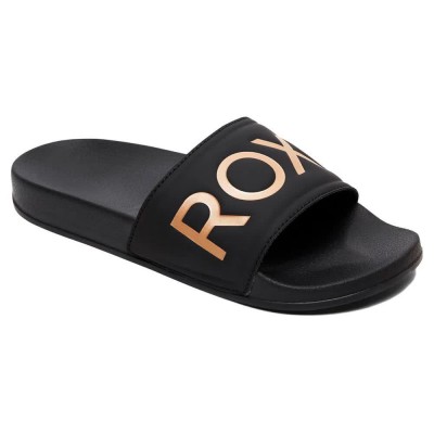джапанки,дамски,сандали,и,чехли,roxy,slippy,ii,flip,flops,black,(black,m,gold)