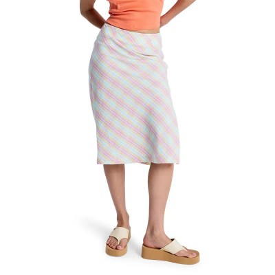 пола,дамски,поли,и,рокли,roxy,summer,delight,midi,skirt,multicolor,(coconut,milk,plaid,swell)