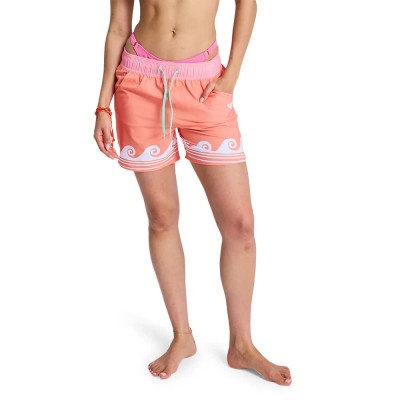 бански,гащета,дамски,бански,костюми,roxy,take,the,wave,5´´,swimming,shorts,pink,(camellia)