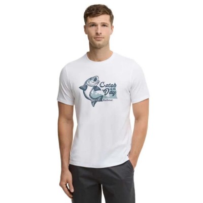 тениска,мъжки,тениски,дамски,тениски,barbour,fairlight,t,shirt,white,(white)