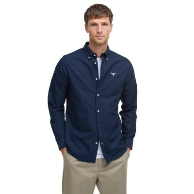 риза,с,дълъг,ръкав,дамски,ризи,мъжки,ризи,barbour,oxtown,long,sleeve,shirt,blue,(navy)