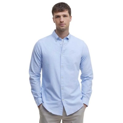 риза,с,дълъг,ръкав,дамски,ризи,мъжки,ризи,barbour,oxtown,long,sleeve,shirt,blue,(sky)