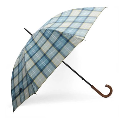 чадър,чадъри,barbour,uac0202,umbrella,blue,(highland,lake,tartan)