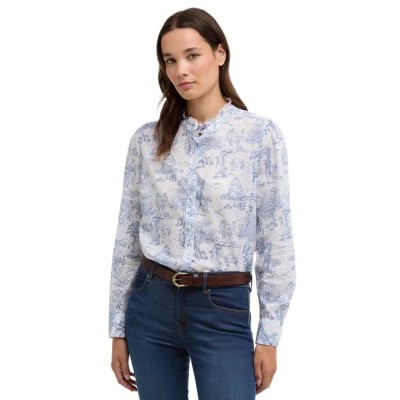 дамски,ризи,мъжки,ризи,barbour,wisteria,shirt,blue,(ink,blue,print)