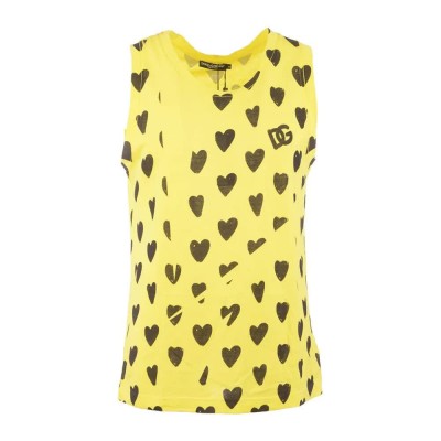 тениска,мъжки,тениски,дамски,тениски,dolce,&,gabbana,746725,sleeveless,t,shirt,yellow,(yellow)